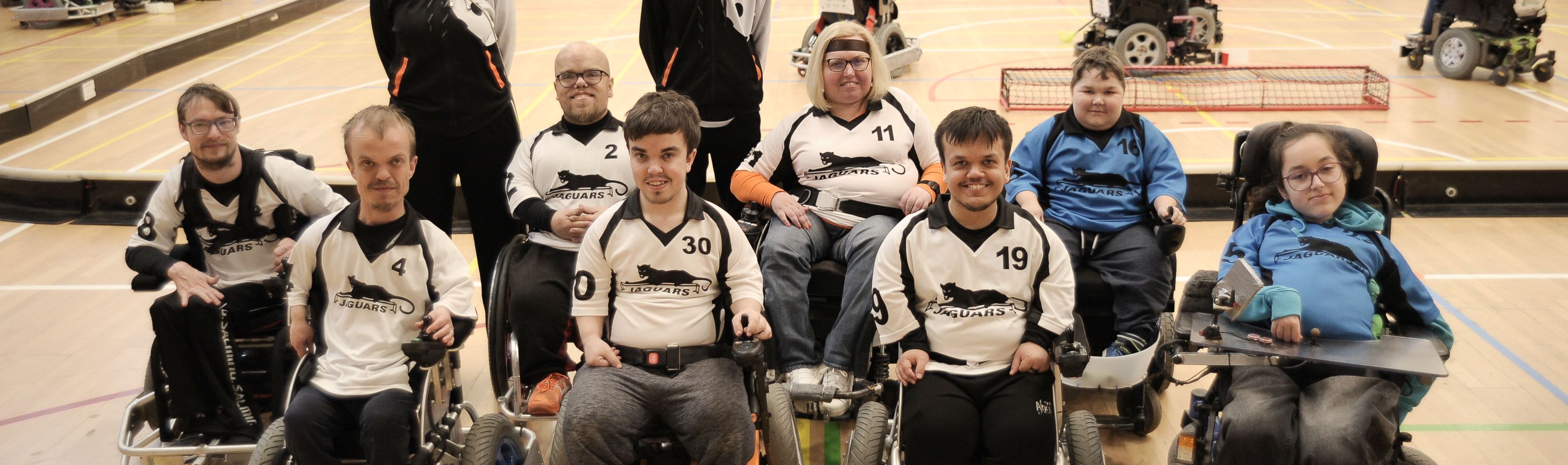 Sportovní elektrický vozík pro Davida