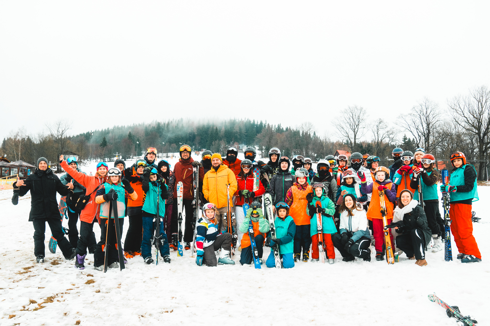 Ski trip for children from children’s homes