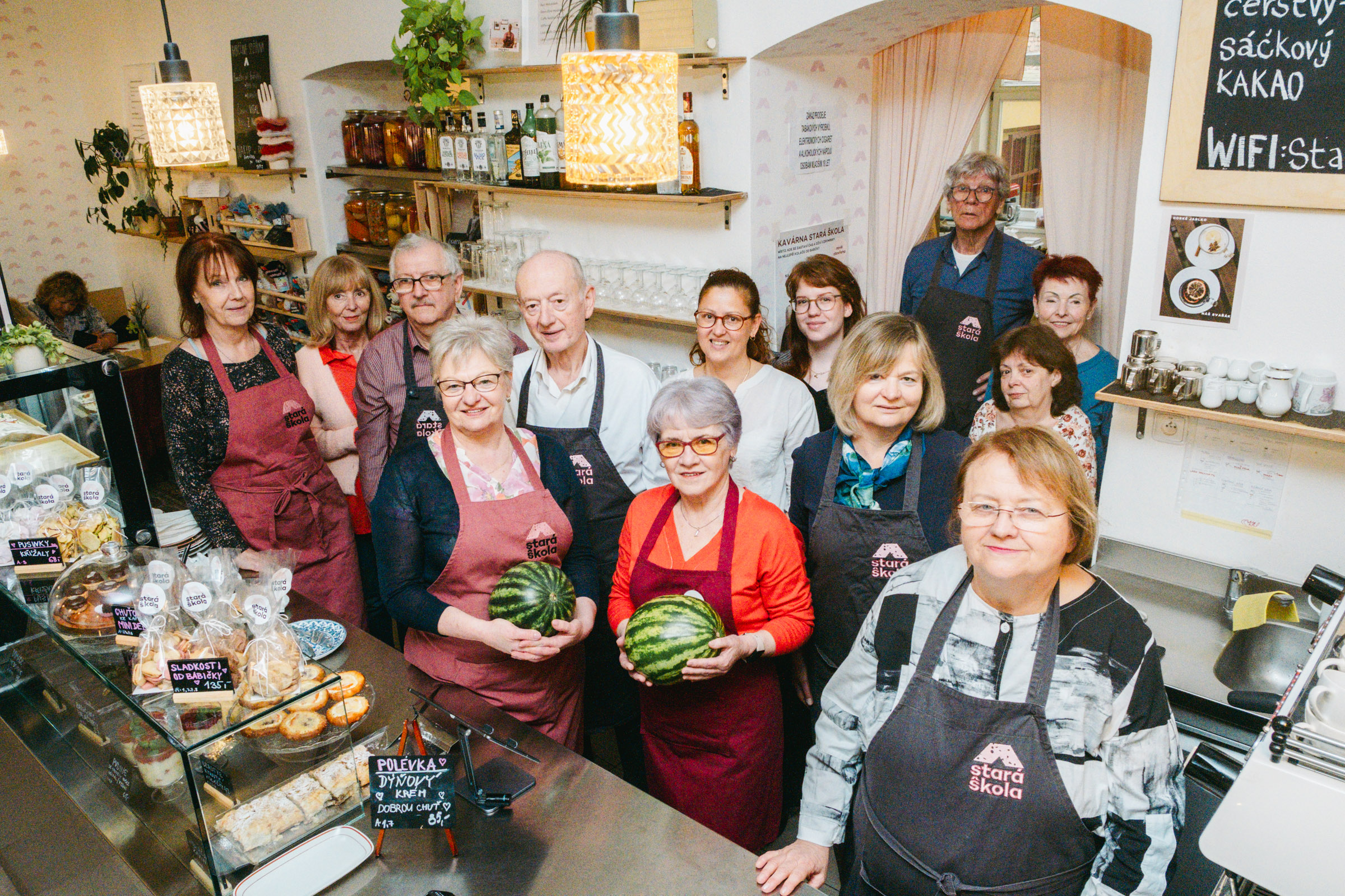 Support our café run by seniors