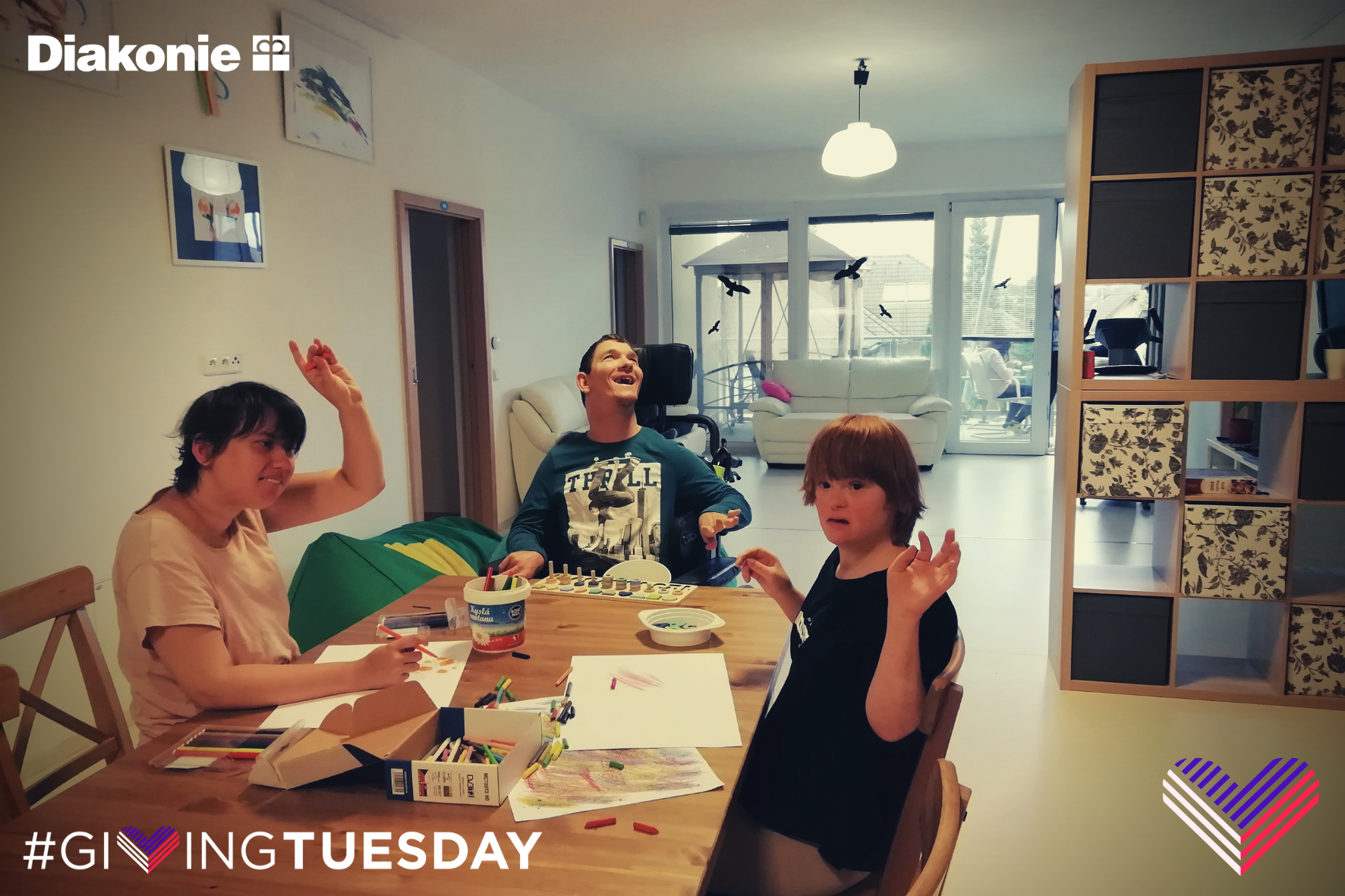 Giving Tuesday - Ten nejlepší domov pro lidi s postižením