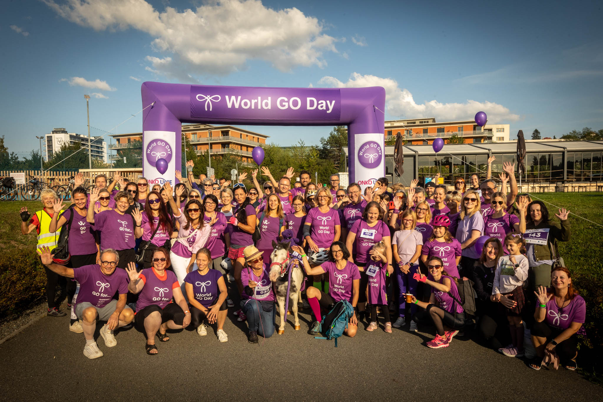 Fialová jízda - World GO Day 20. září 2025 - Světový den prevence onkogynekologických onemocnění