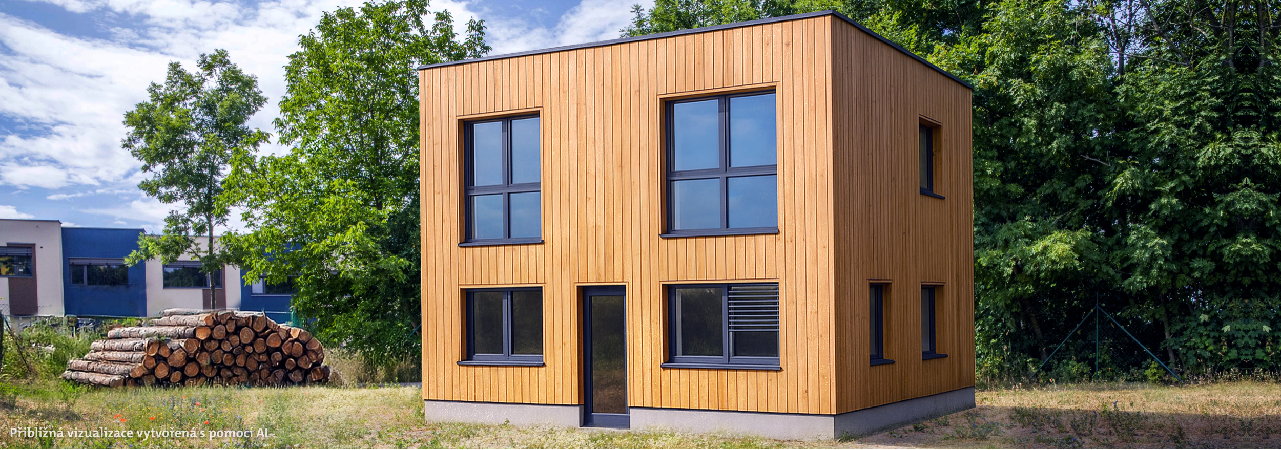 Ze srdce a cihel: skautská klubovna v Horních Počernicích