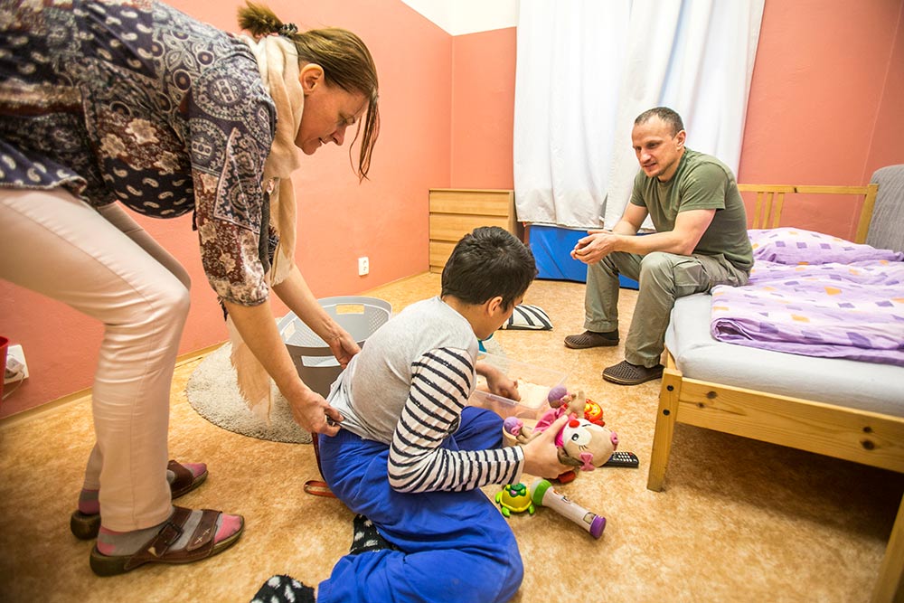 Nová podlaha pro odlehčovací centrum NAUTIS