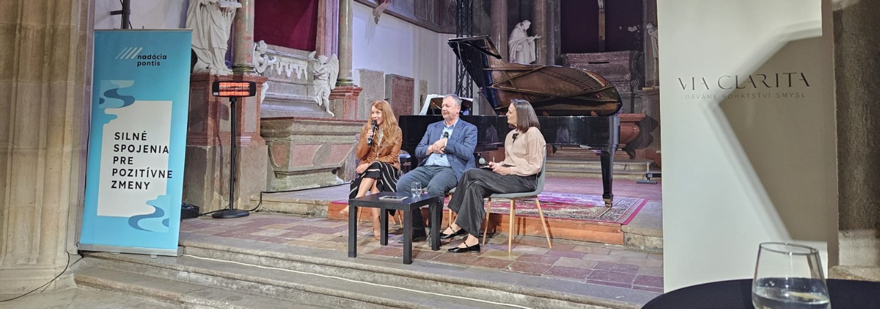 O FILANTROPII A SPOLUPRÁCI S OSOBNOSTMI ČESKÉ A SLOVENSKÉ FILANTROPIE