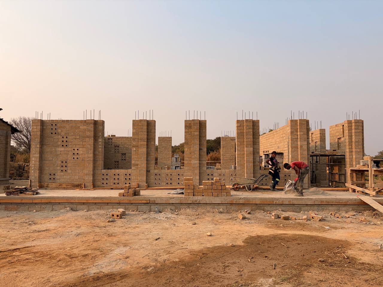 Unexpected challenge and composting toilets in Kashitu
