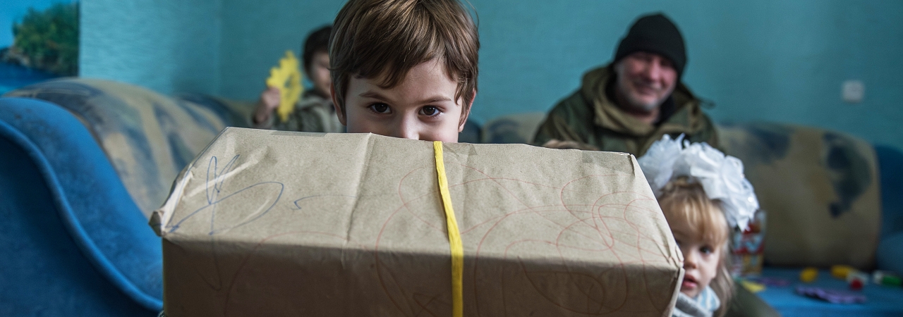 Mikulášská nadílka potřebným dětem na Ukrajině 2025