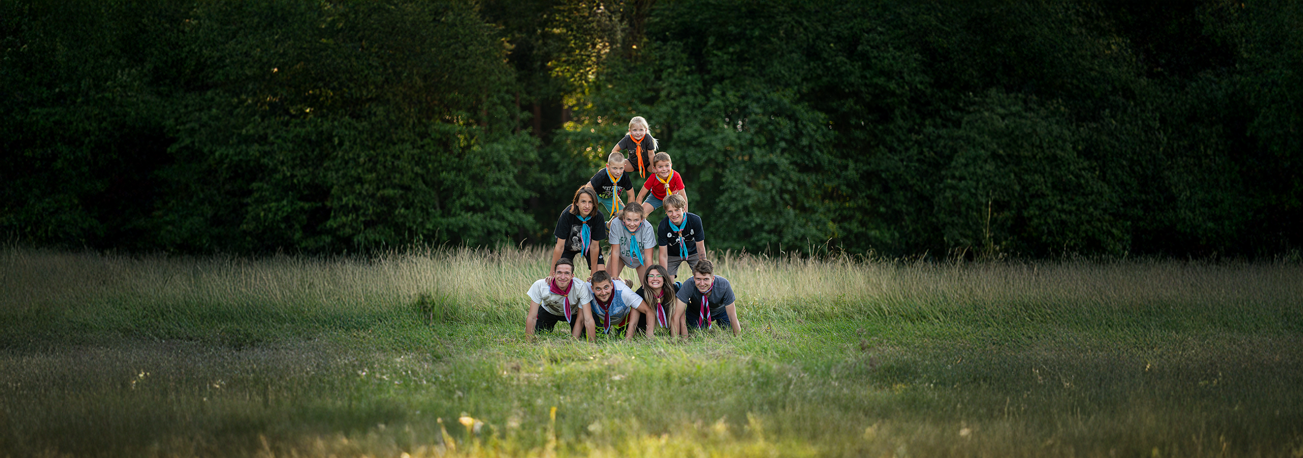 Aby mohli kluci a holky na tábor