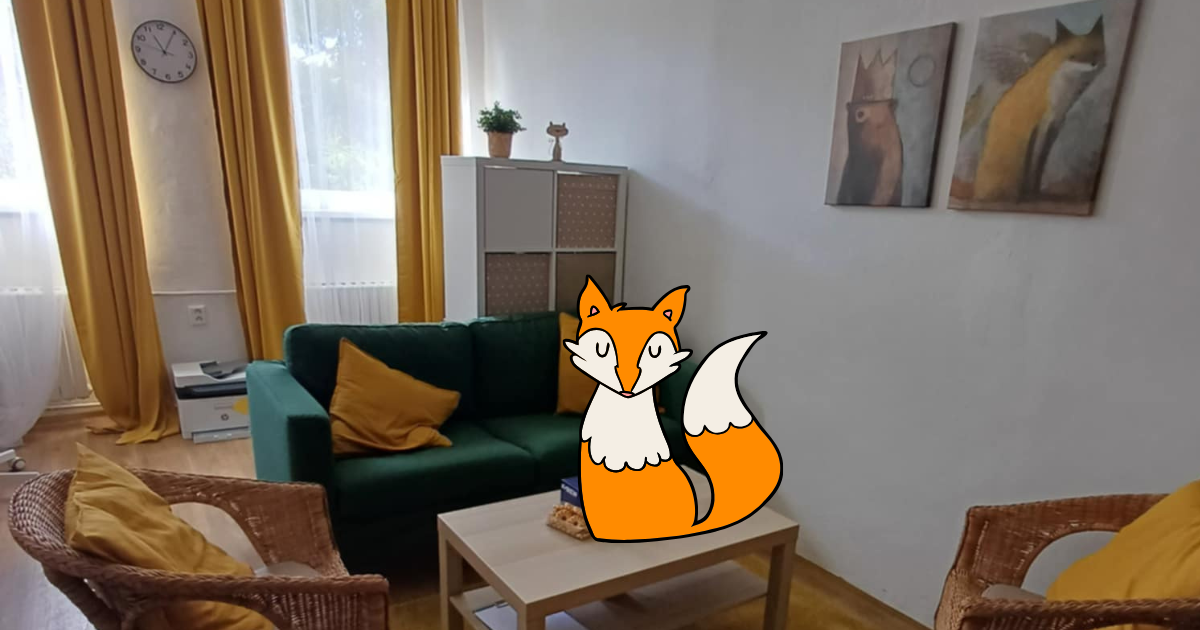 Chceme pomoct Lišce psychoterapeutce