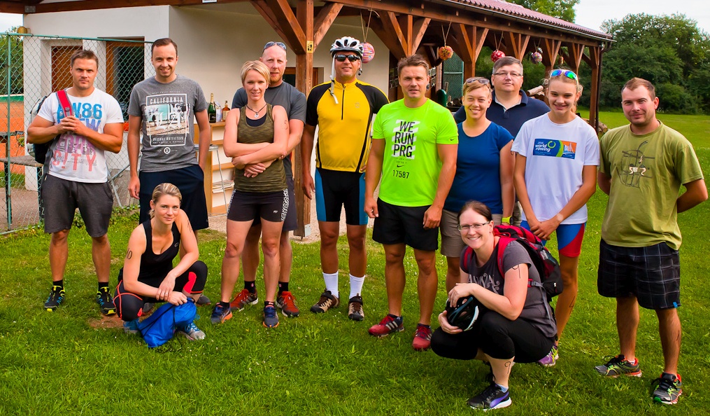 Hostínský triatlon pomáhá