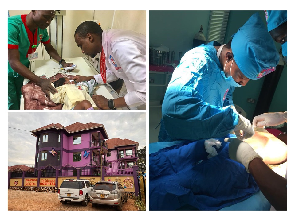 Koronavirová výzva k pomoci dětské nemocnici Whispers v Ugandě