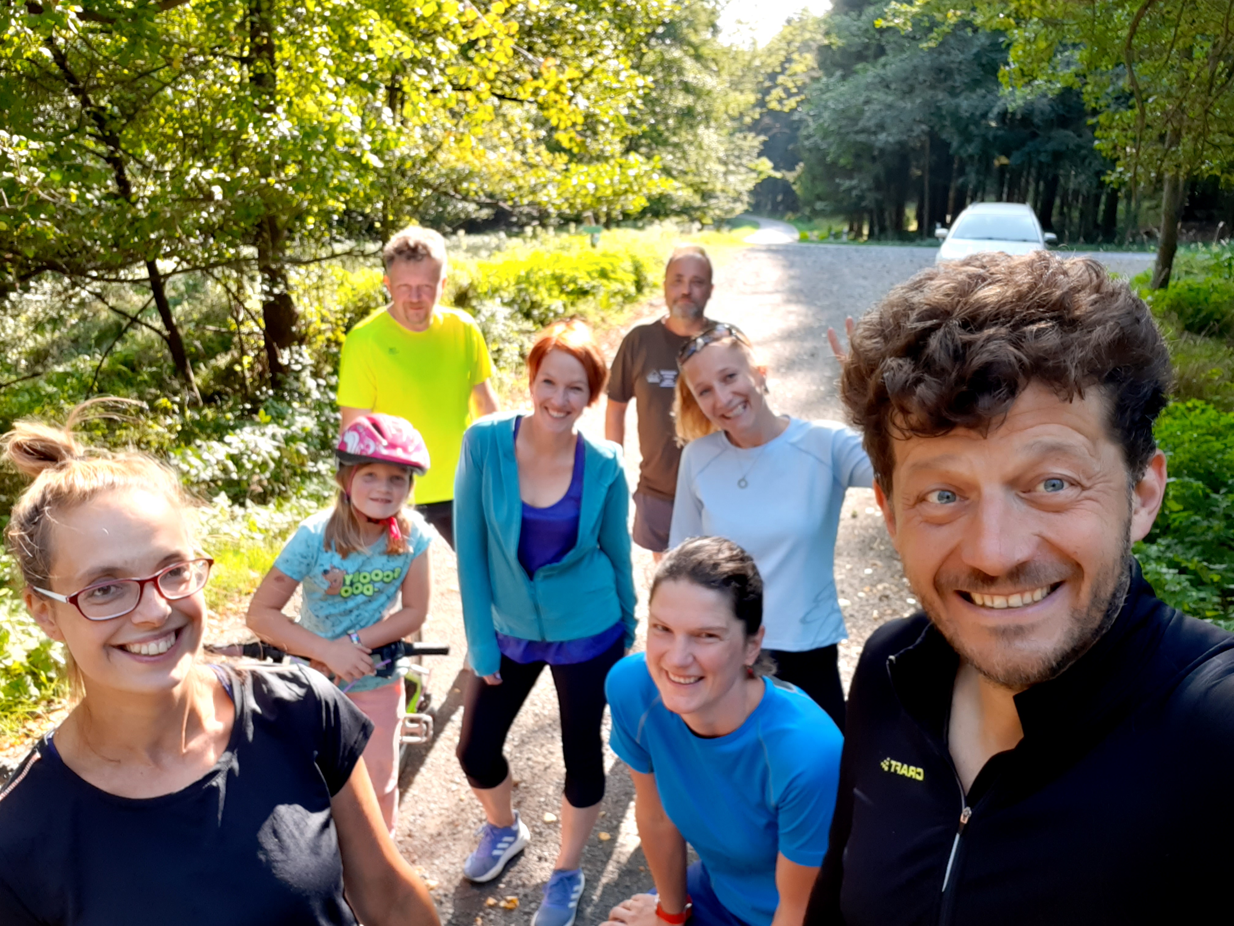 Prysk běhá pro Rodinu v centru