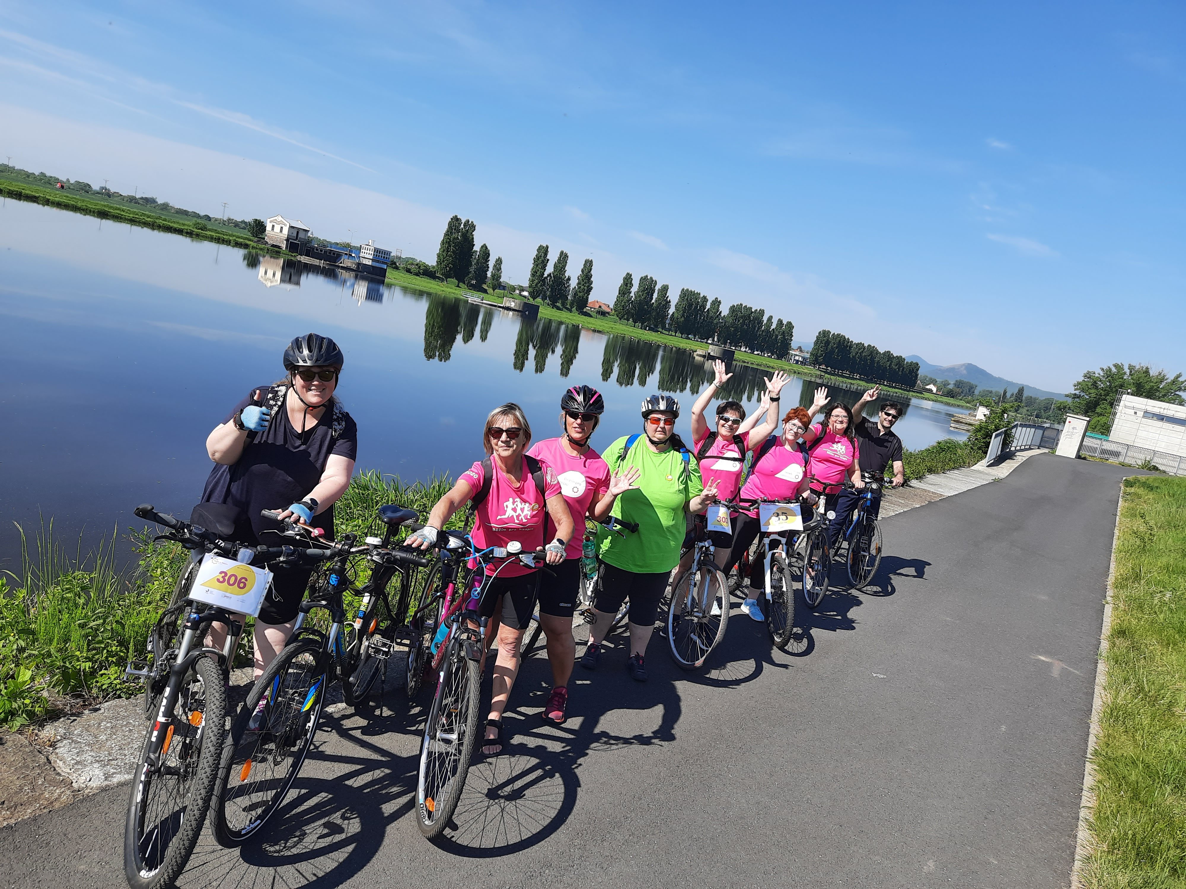 Jedeme na kole pro nové trubky!