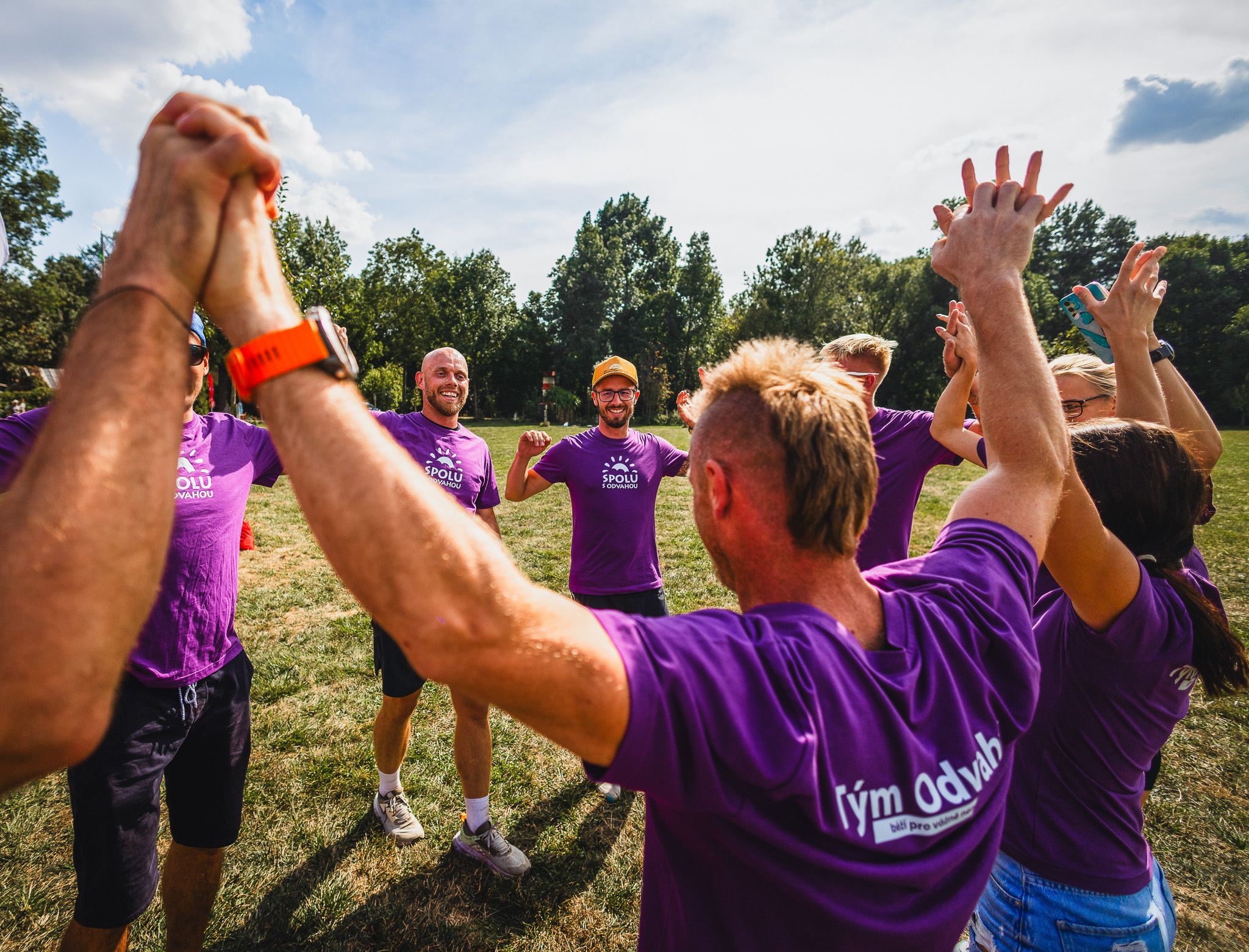 Běžíme pro Spolu s odvahou, program Spolu v nemocnici - 330 km z Beskyd až na Pálavu