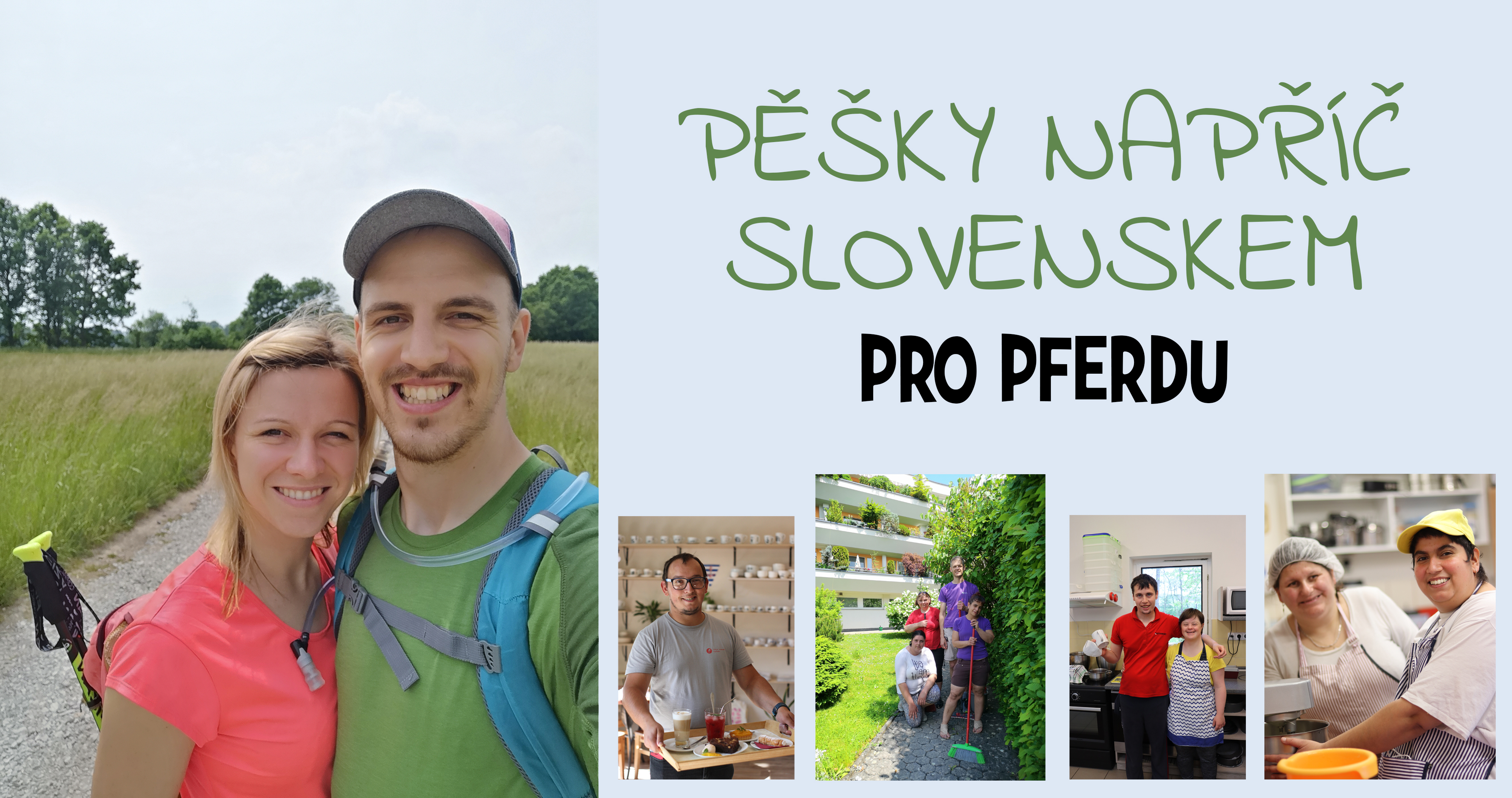 Pěšky napříč Slovenskem pro PFERDU