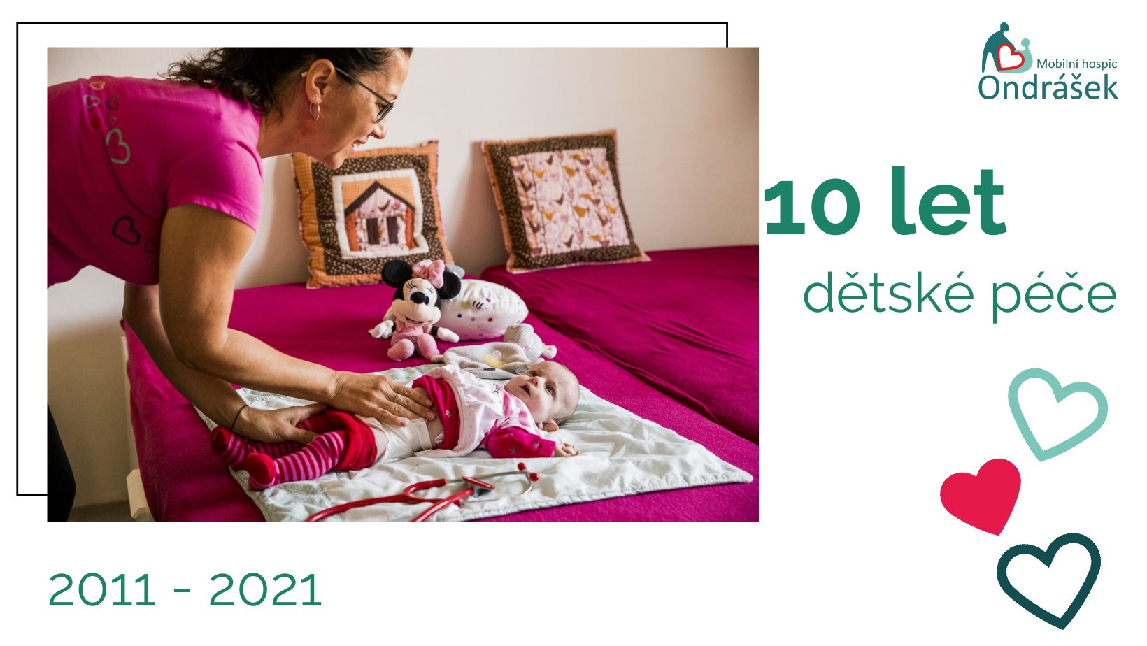 Narozeninová písmenka pro hospic Ondrášek