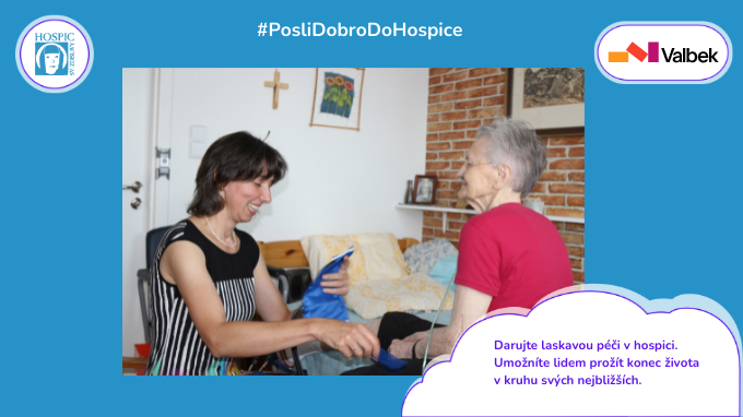 Pošli dobro do Hospice sv. Zdislavy