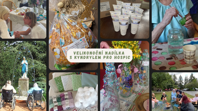 Easter Giving with Kyndryl for St. Joseph's Hospice in Rajhrad
