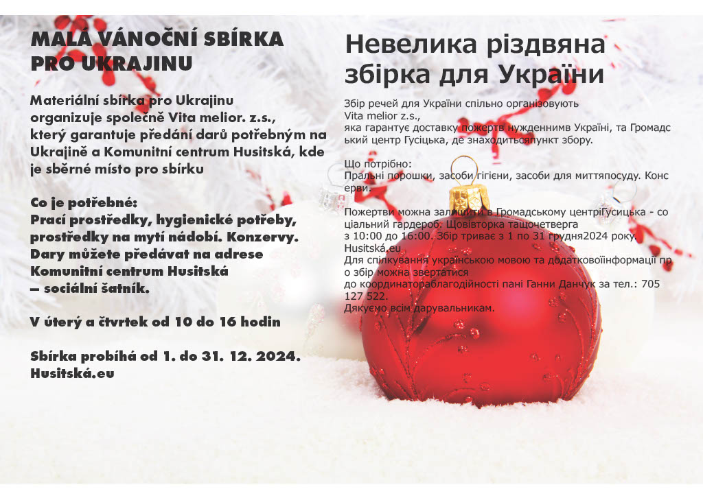 Malý dar, velká pomoc