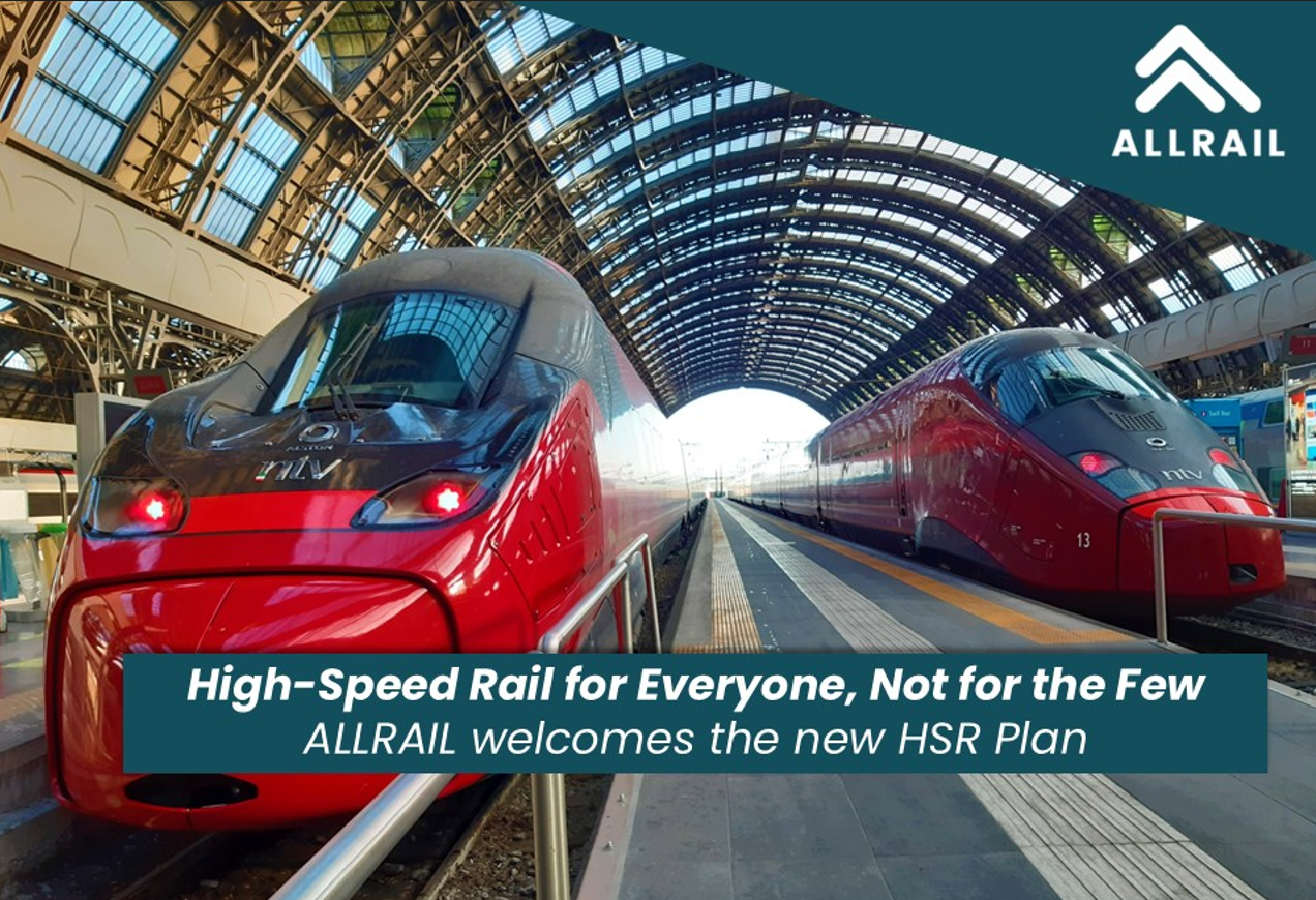 European high-speed rail connections – illustrative graphic