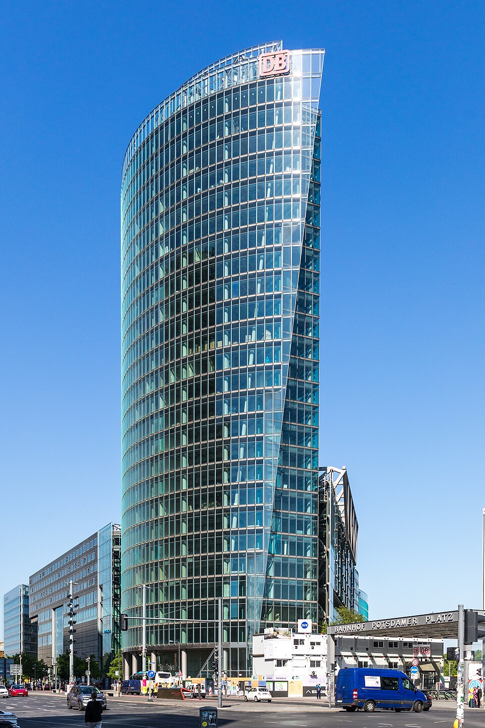 BahnTower at Potsdamer Platz, Berlin