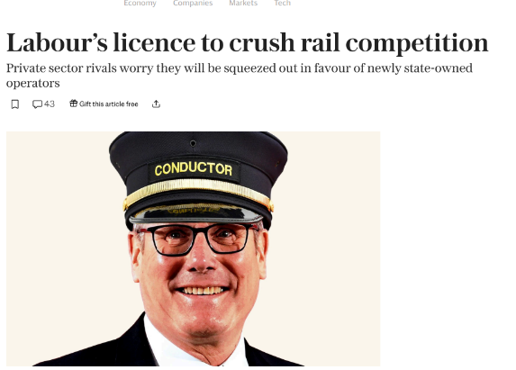 The Daily Telegraph article covering Nick Brooks giving evidence to the UK Parliament Transport Committee