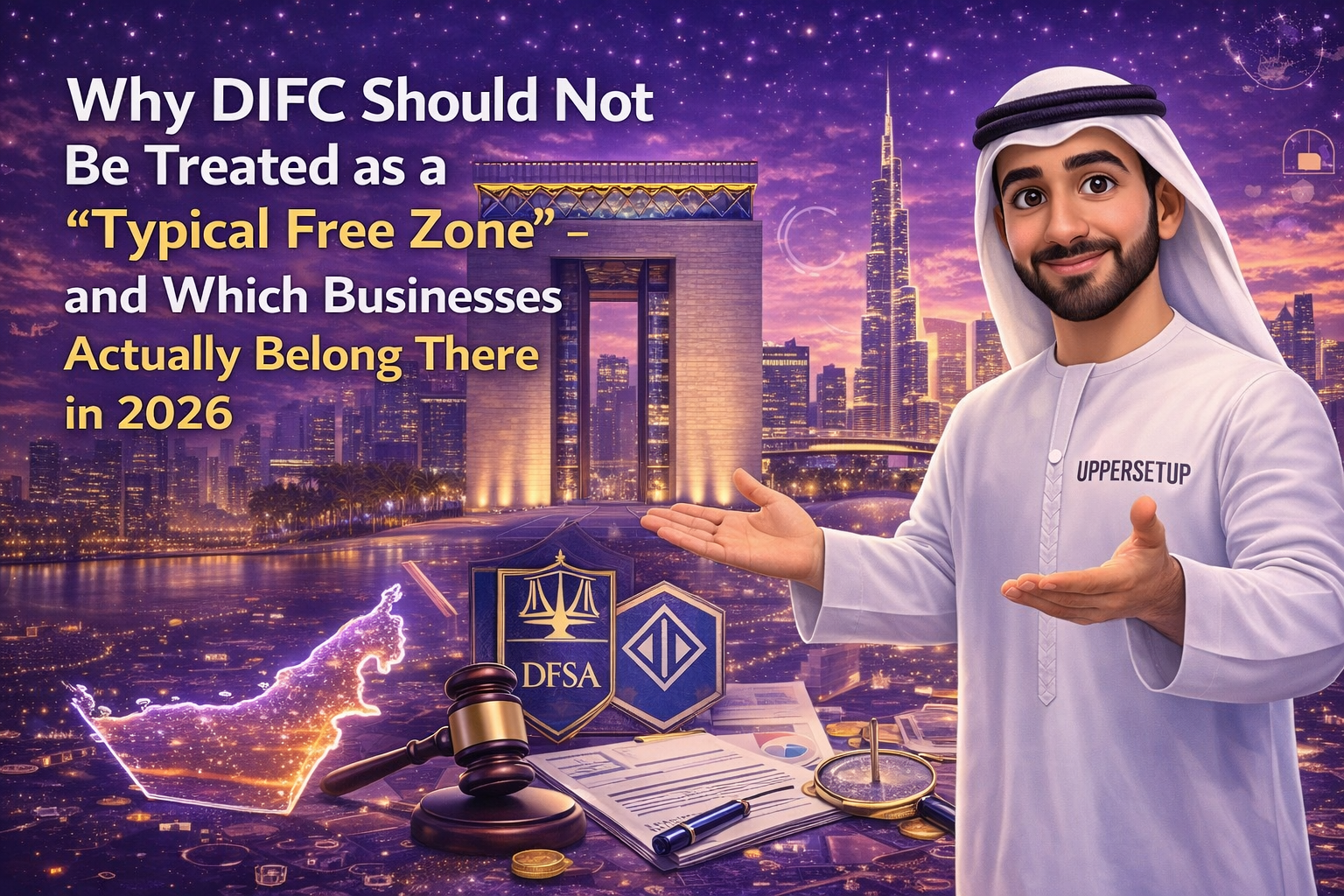 Why DIFC Should Not Be Treated as a “Typical Free Zone” — and Which Businesses Actually Belong There in 2026