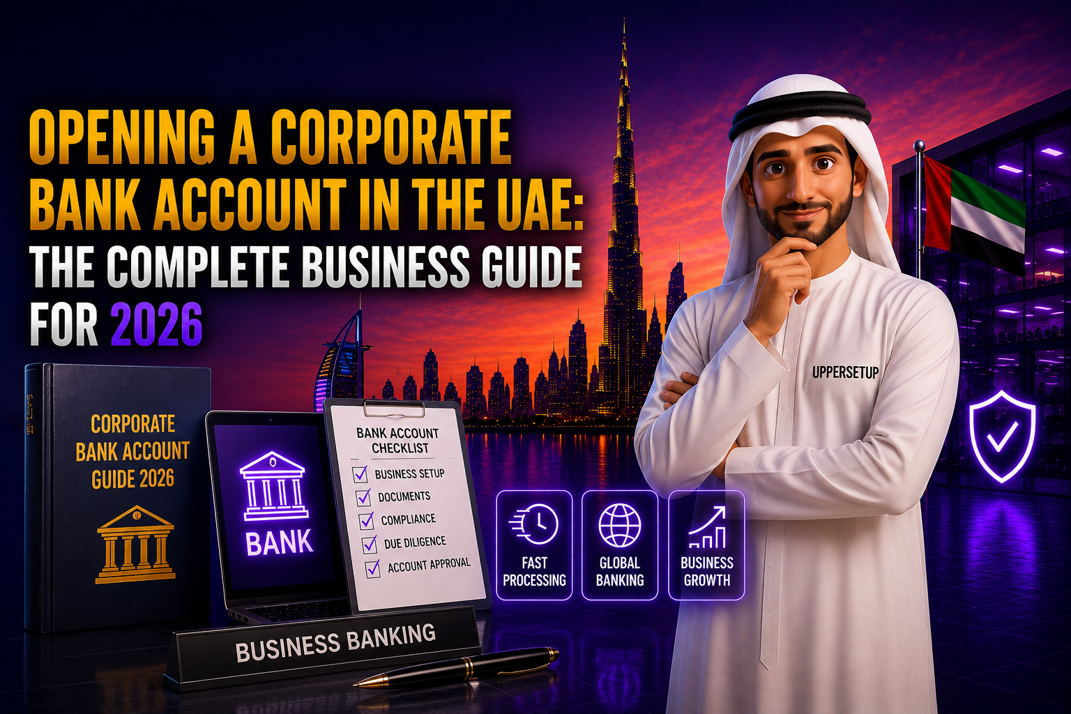 Opening a Corporate Bank Account in the UAE: The Complete Business Guide for 2026