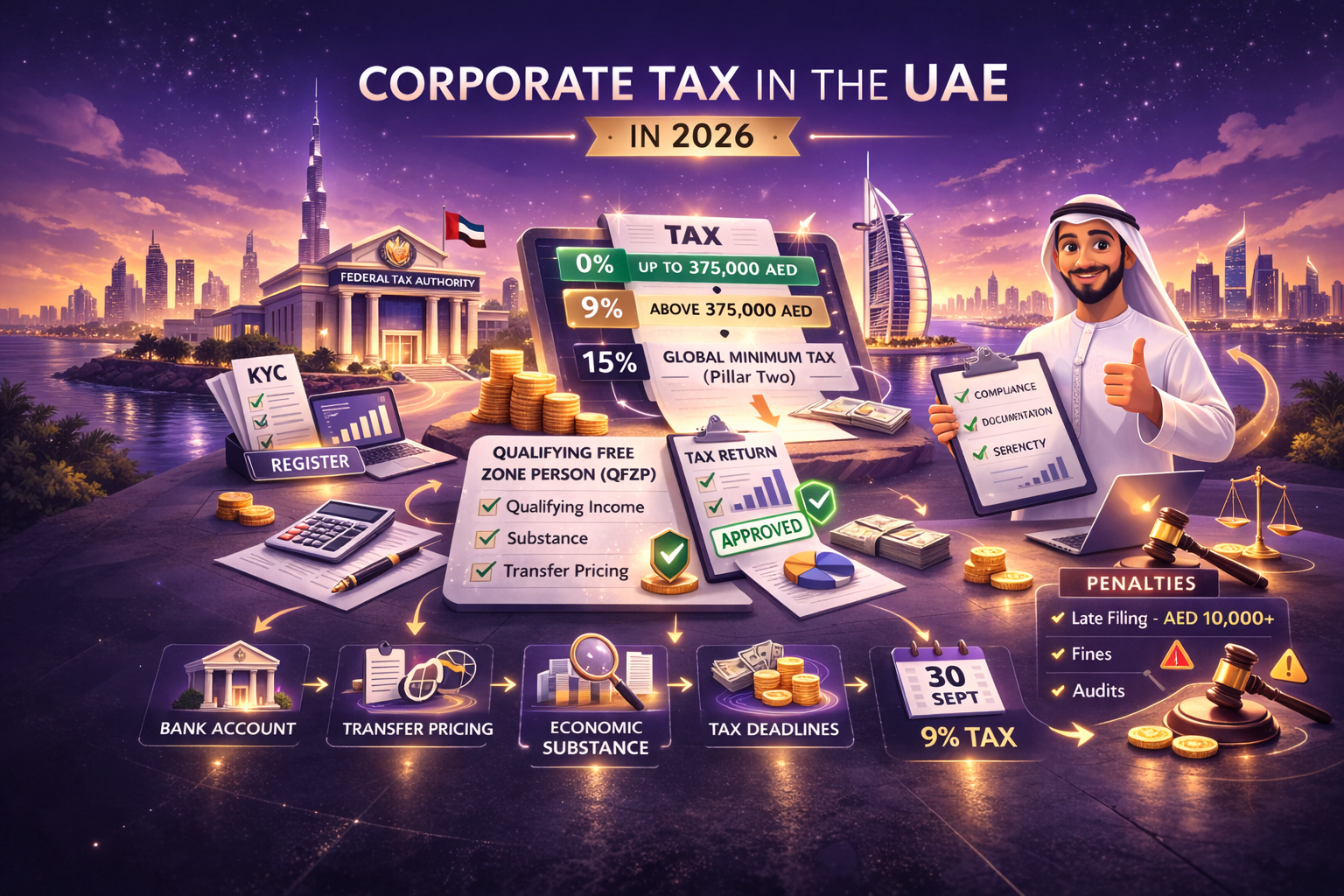 Corporate Tax in the UAE in 2026: A Detailed Analysis for Business Owners and Advisors