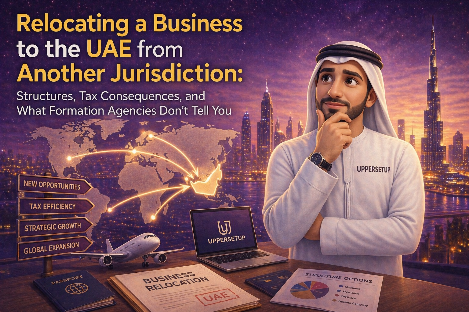 Relocating a Business to the UAE from Another Jurisdiction: Structures, Tax Consequences, and What Formation Agencies Don't Tell You