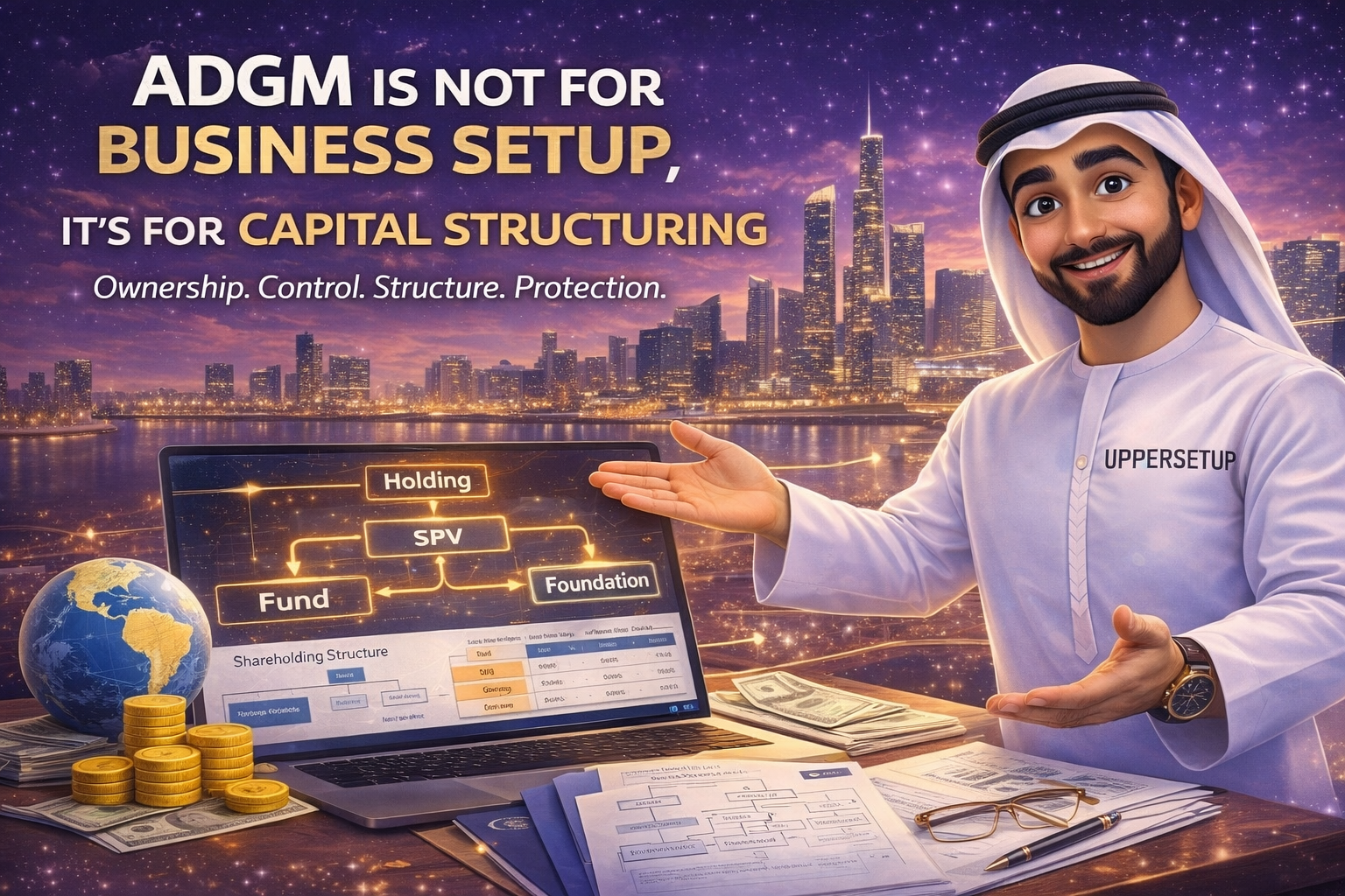 Why in 2026 ADGM Is chosen not for business registration, but for capital structuring