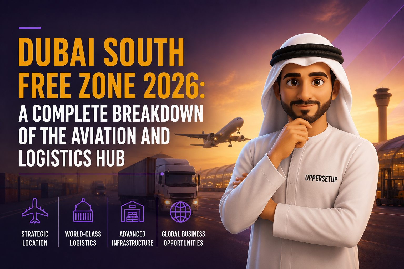Dubai South Free Zone 2026: A Complete Breakdown of the Aviation and Logistics Hub