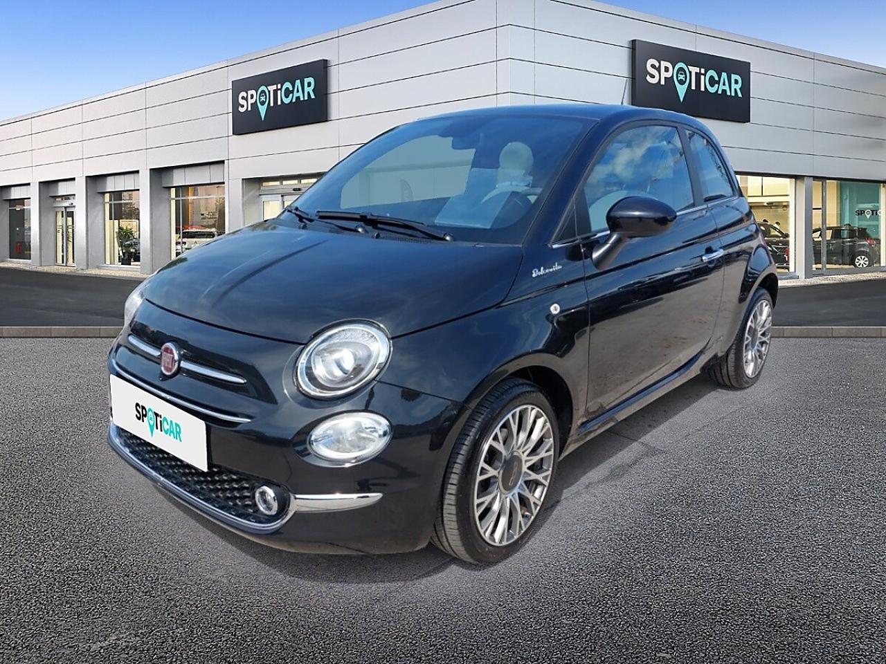 FIAT FIAT 500 Gebraucht Vesuvio Schwarz Hybrid Elektro/Benzin