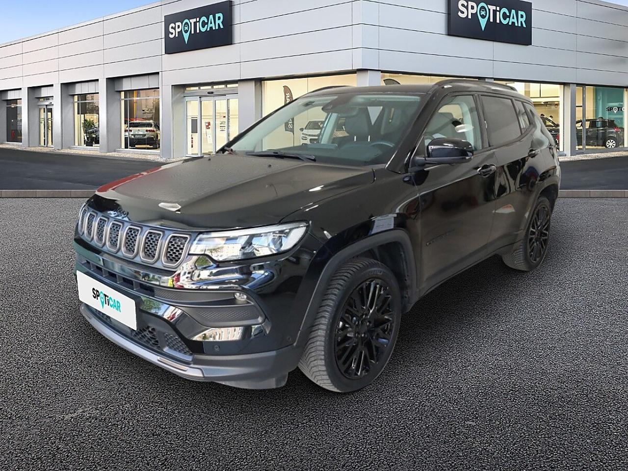 JEEP JEEP COMPASS Gebrauchtwagen Solid Black Hybrid Elektro/Benzin