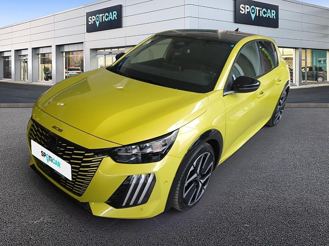 PEUGEOT PEUGEOT 208 Gebraucht GELB Hybrid Elektro/Benzin