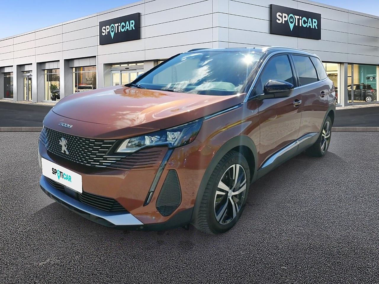 PEUGEOT PEUGEOT 5008 Gebrauchtwagen MET. COPPER BRAUN Hybrid Elektro/Benzin
