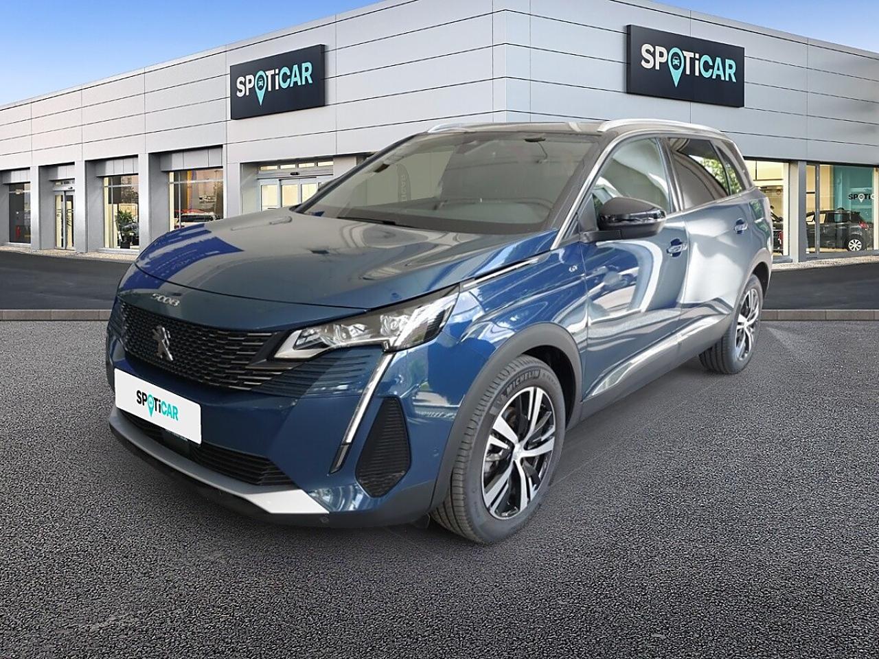 PEUGEOT PEUGEOT 5008 Gebraucht MET. CELEBES BLAU Hybrid Elektro/Benzin