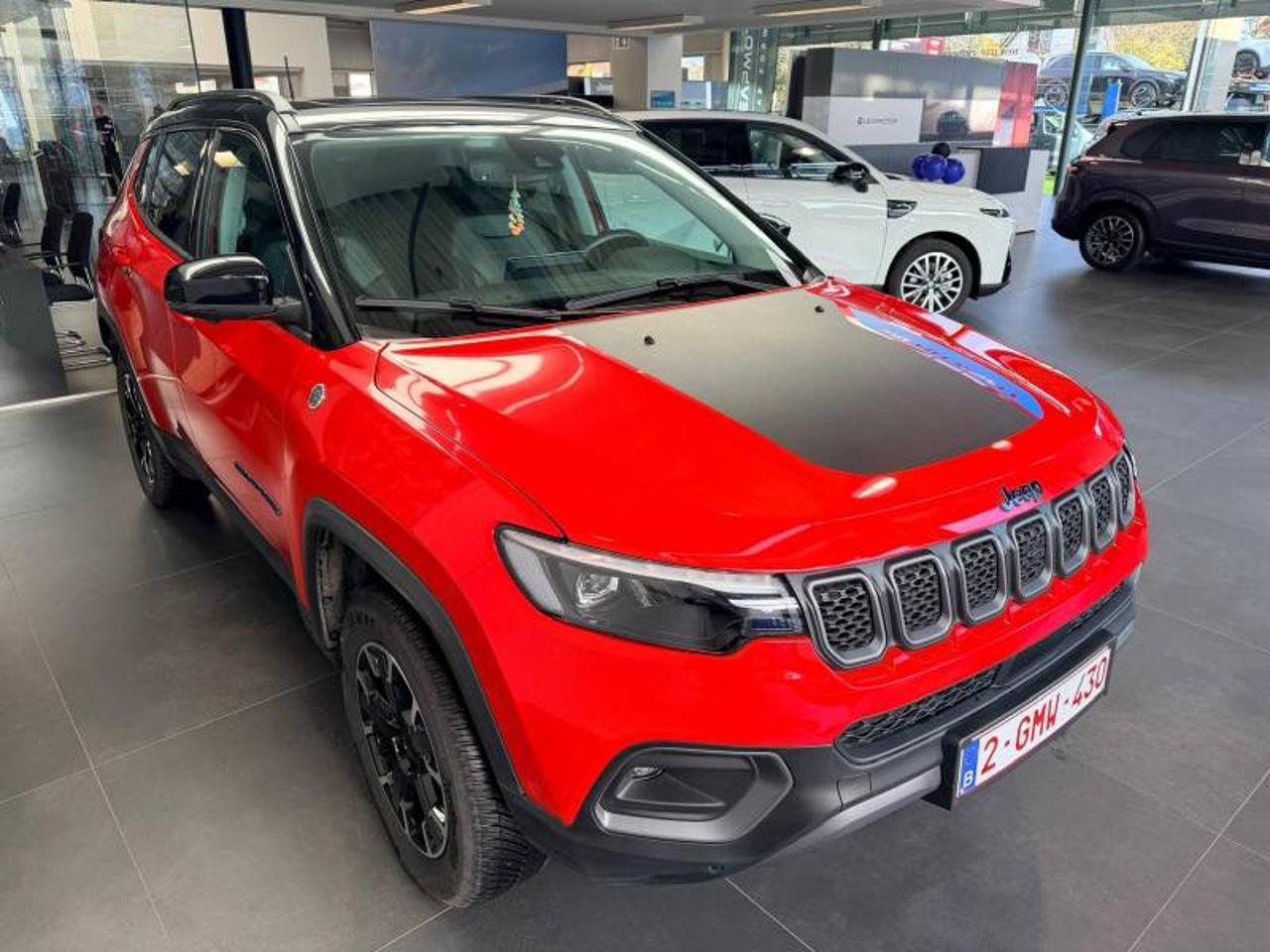 JEEP JEEP COMPASS Occasion rouge hybride essence électrique 2025