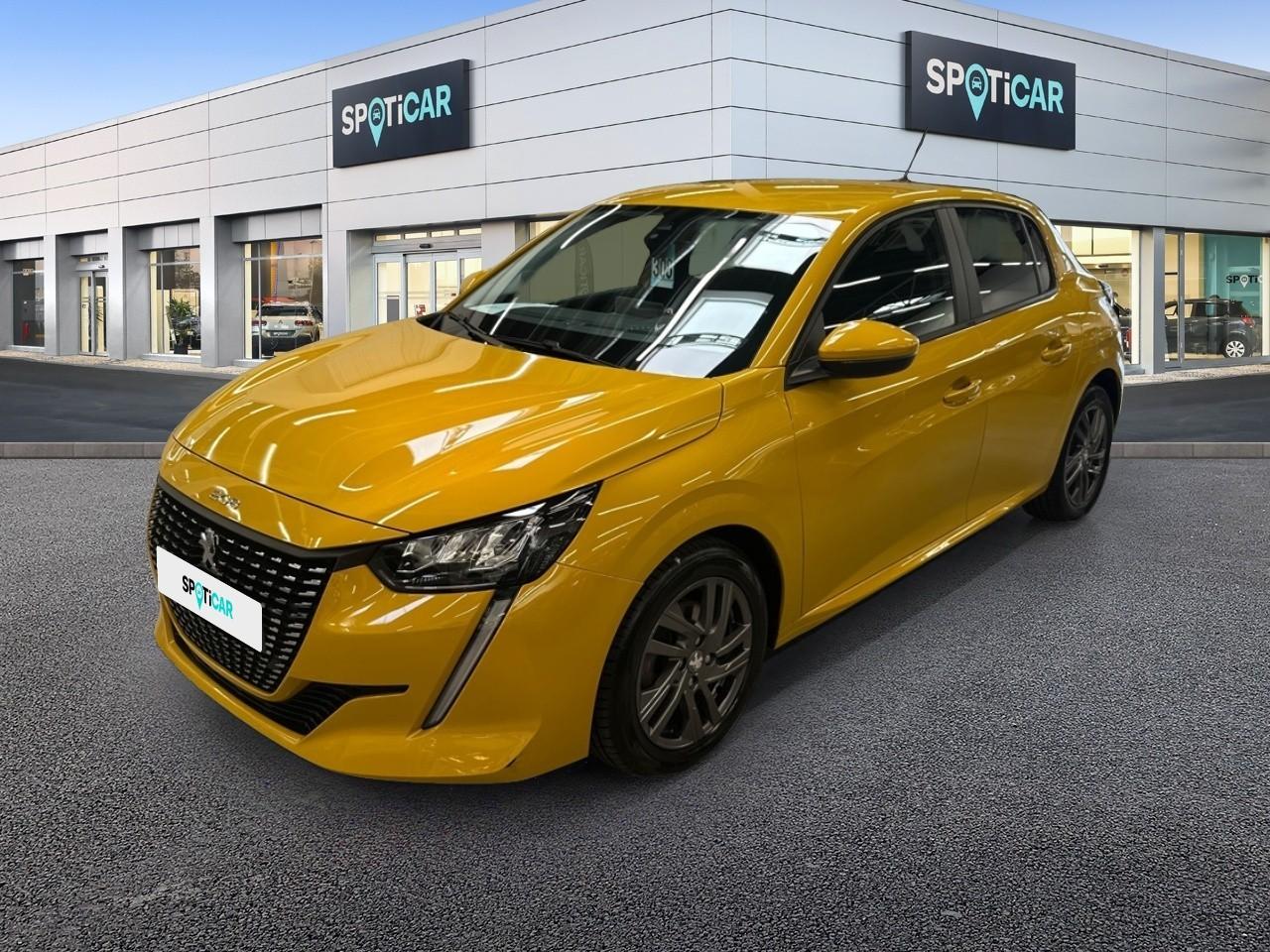 PEUGEOT PEUGEOT 208 Occasion jaune essence 2021
