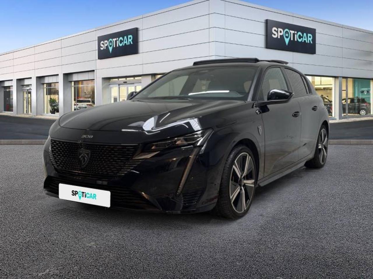 PEUGEOT PEUGEOT 308 Occasie zwart hybride benzine elektrisch 2024