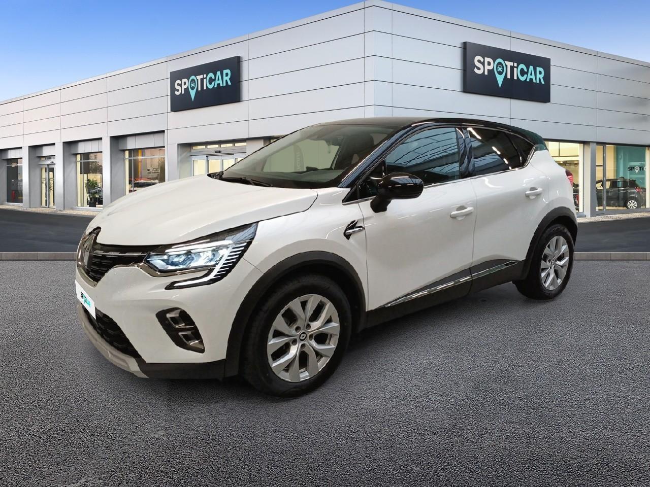 RENAULT RENAULT CAPTUR Occasie blanc hybride essence électrique 2022