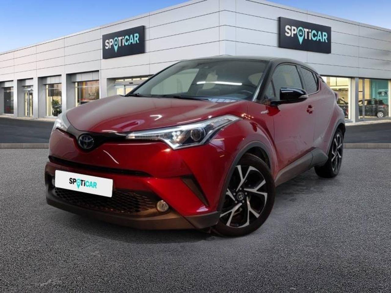 TOYOTA TOYOTA C-HR Occasion rood hybride benzine elektrisch 2018