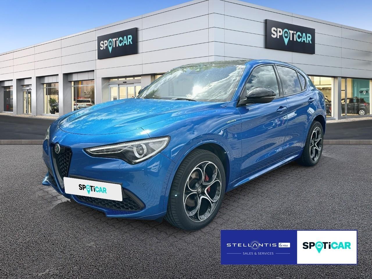 ALFA ROMEO ALFA ROMEO STELVIO Gebraucht blau Benzin