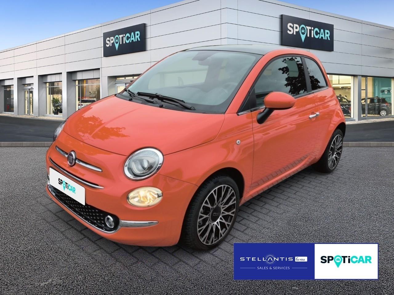 FIAT FIAT 500 Gebrauchtwagen orange Hybrid Benzin