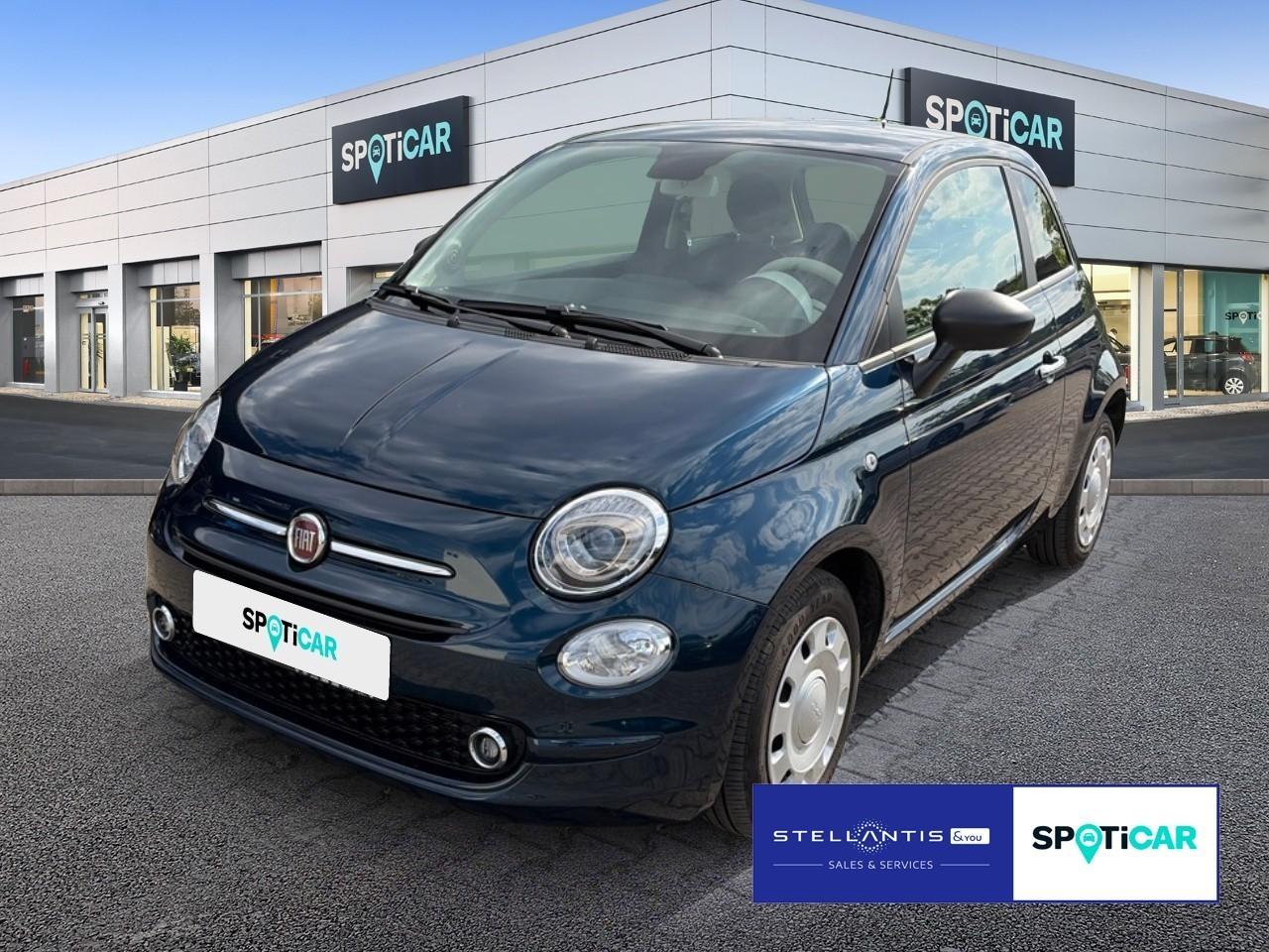 FIAT FIAT 500 Gebrauchtwagen blau Hybrid Benzin