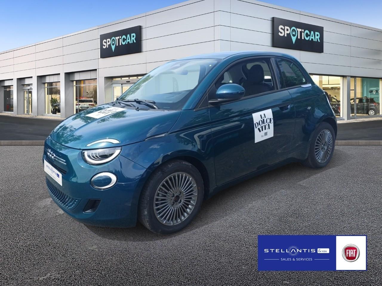 FIAT FIAT 500 Gebrauchtwagen grün Hybrid Benzin