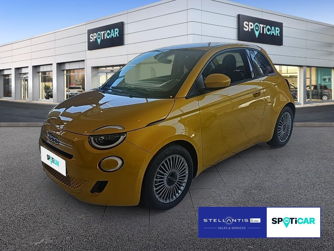 FIAT FIAT 500 Gebrauchtwagen gelb Hybrid Benzin