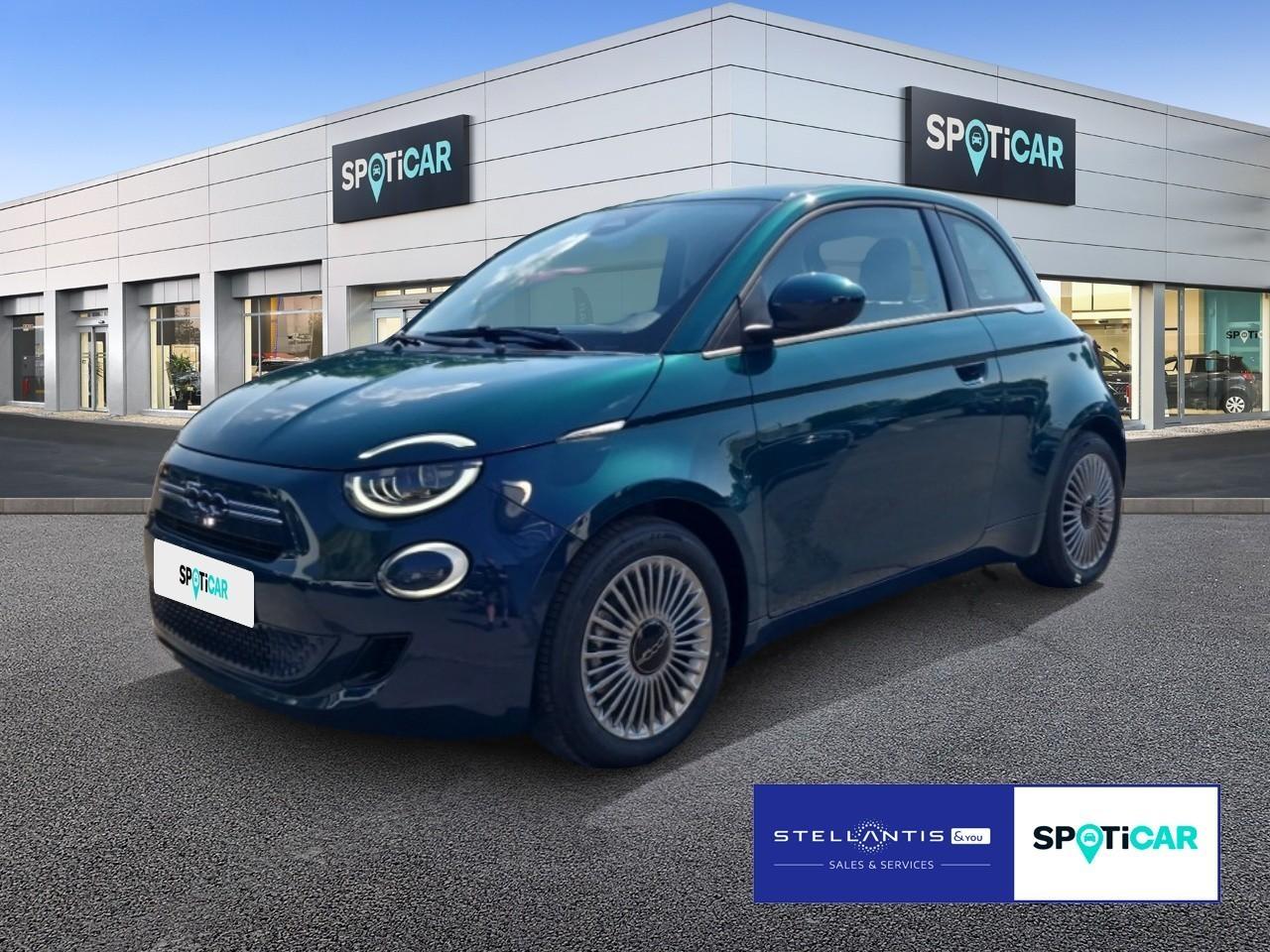 FIAT FIAT 500 Gebrauchtwagen grün Hybrid Benzin