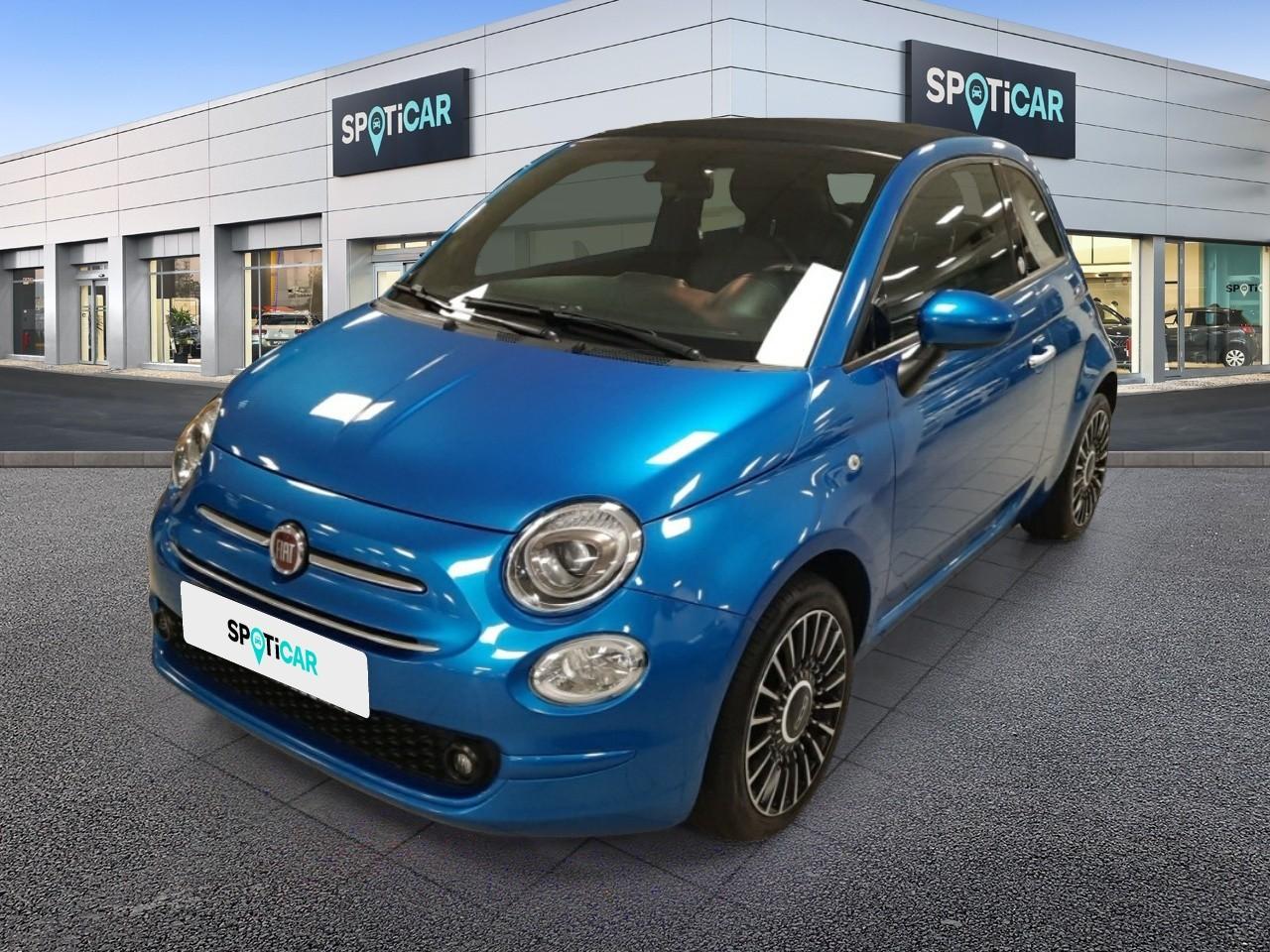 FIAT FIAT 500C Gebrauchtwagen blau Hybrid Benzin