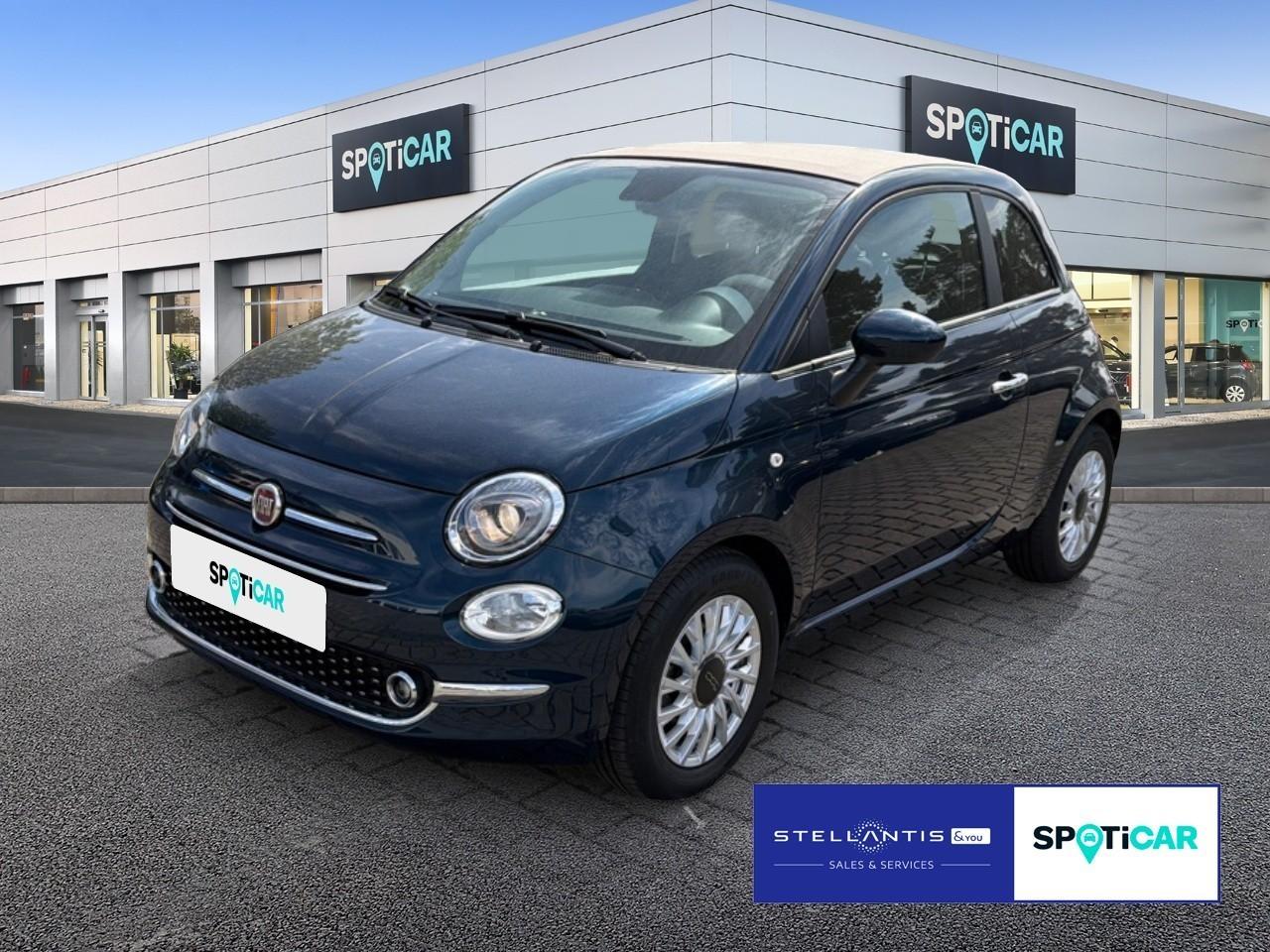 FIAT FIAT 500C Gebrauchtwagen blau Hybrid Benzin