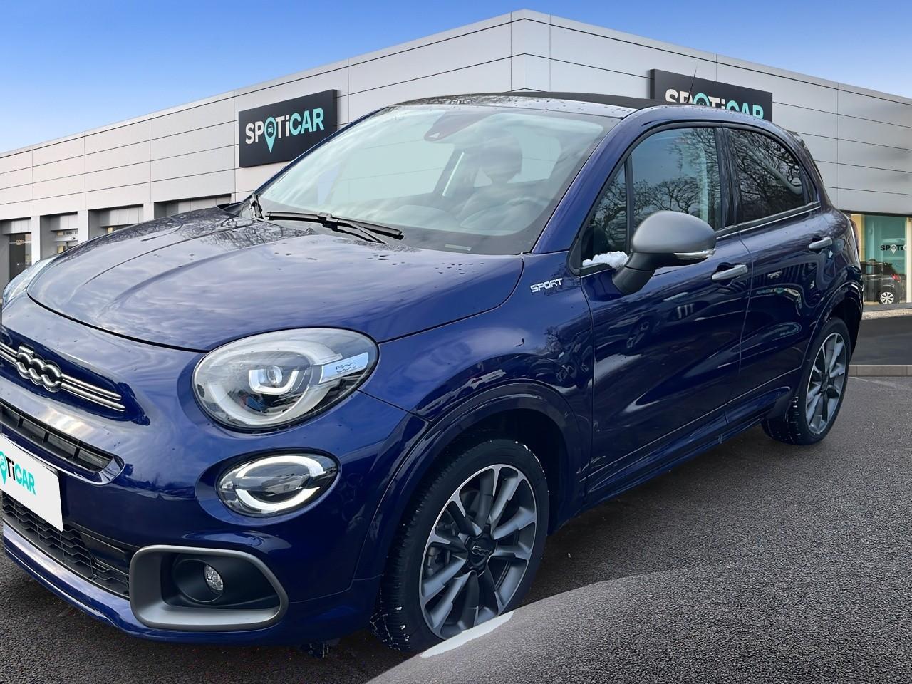 FIAT FIAT 500X Gebrauchtwagen blau Hybrid Benzin